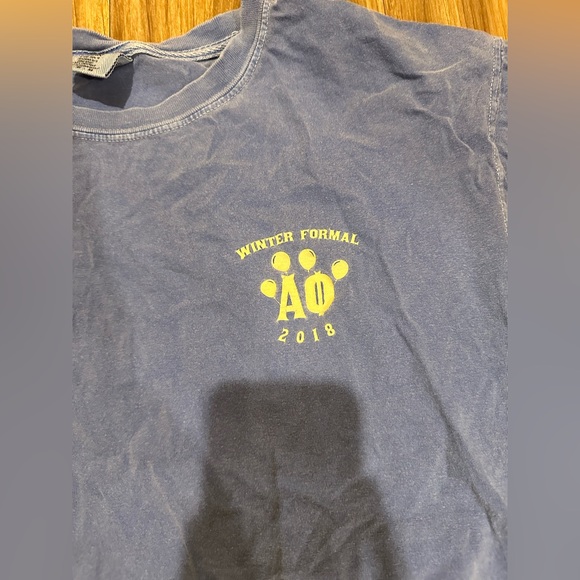 Alpha Phi Comfort Colors Formal Graphic Tee - Picture 5 of 6